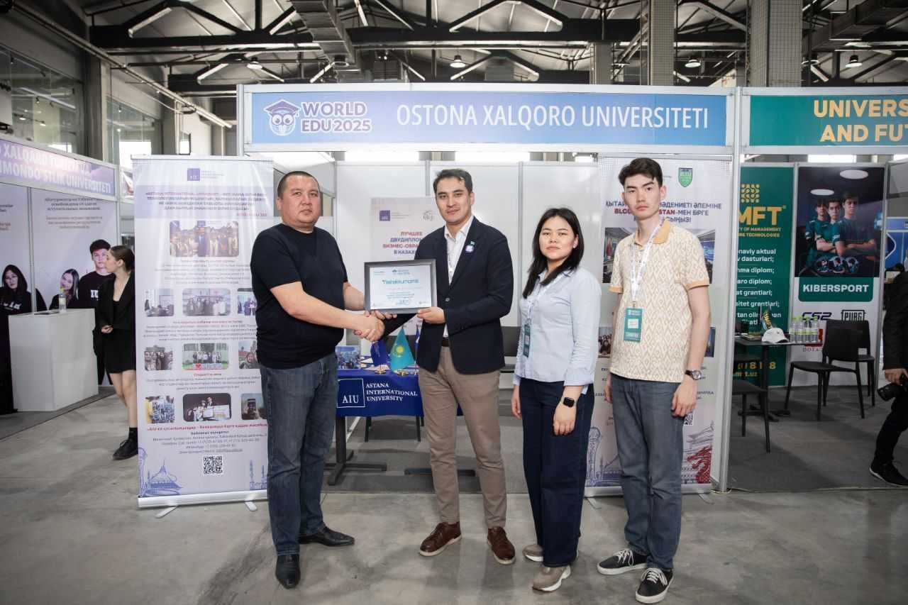 AIU на Международной образовательной выставке WORLD EDU 2025 в Самарканде — 1