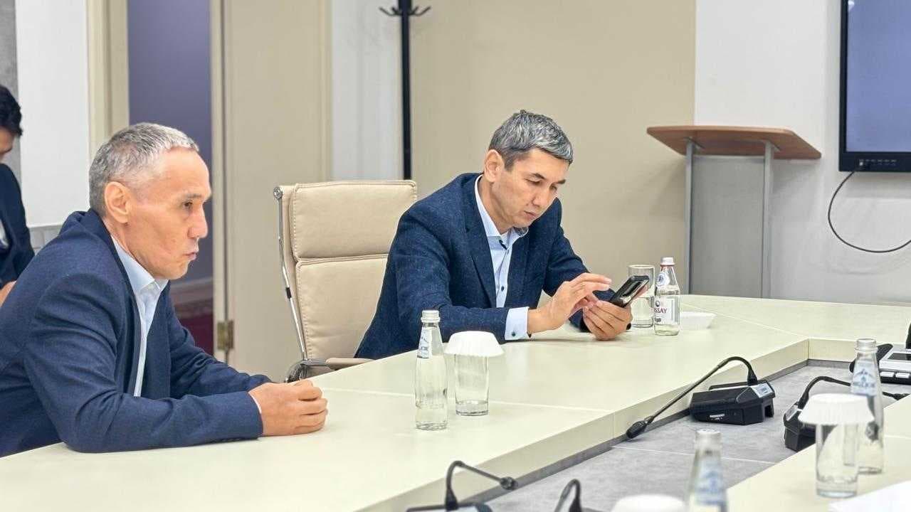 Встреча с космонавтом-испытателем Мухтаром Аймахановым в Astana International University — 3