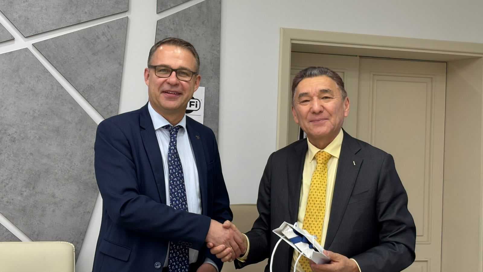 Встреча с Послом Литовской Республики в Astana International University — 1