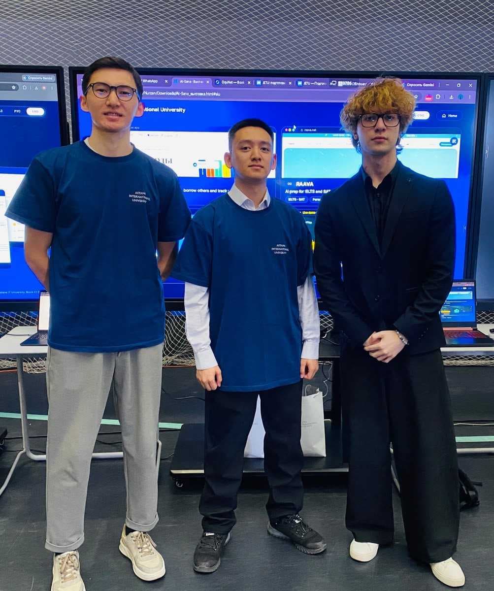 Студенты Astana International University представили инновационные проекты на AI & Digital Bridge 2026 — 4