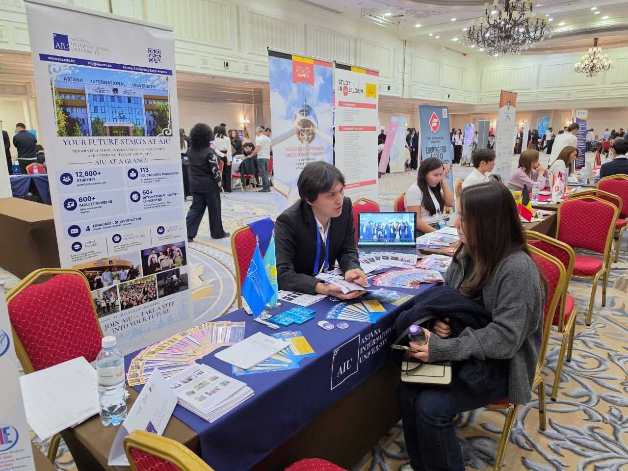 AIU делегациясы IEF 2026 Fall халықаралық білім көрмесіне қатысты — 3