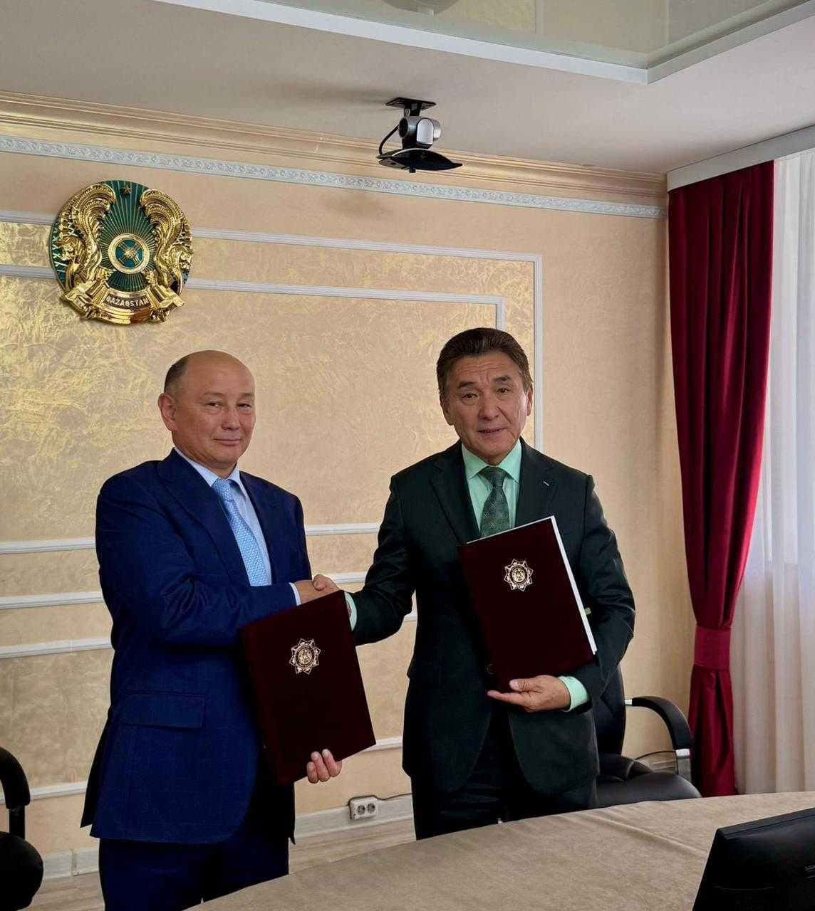 AIU подписал меморандум о сотрудничестве с Комитетом по правовой статистике и специальным учетам Генеральной прокуратуры РК. — 1