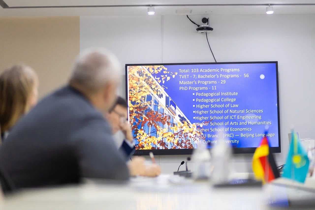 В AIU состоялась встреча с немецкими учёными — 2
